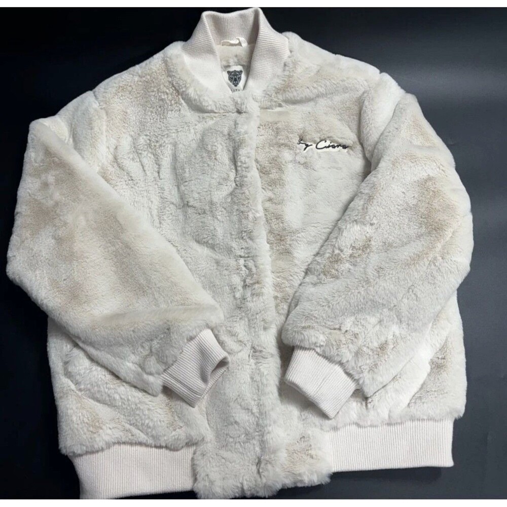 Ciara Love Is The Answer Faux Fur Jacket Xs - Picture 4 of 7
